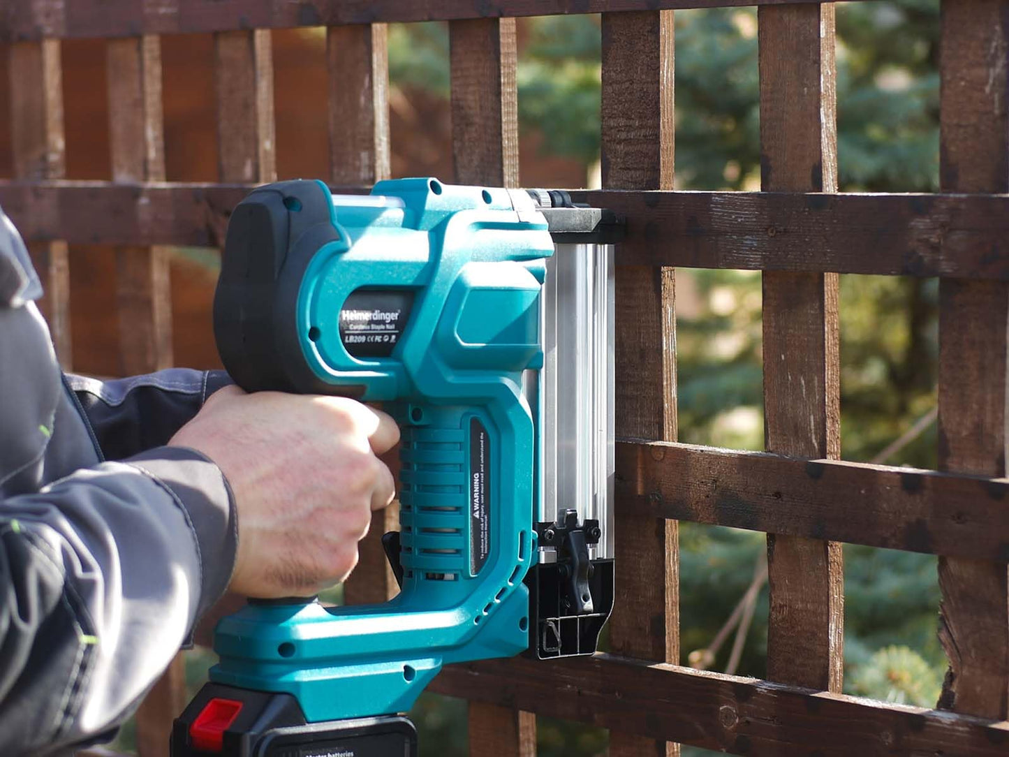 Cordless 2 Inch Brad Nailer Compatible with Makita 18V Battery,2-in-1 18GA Nail Gun Staple Gun with 1000pcs Nails for Woodworking,Upholstery