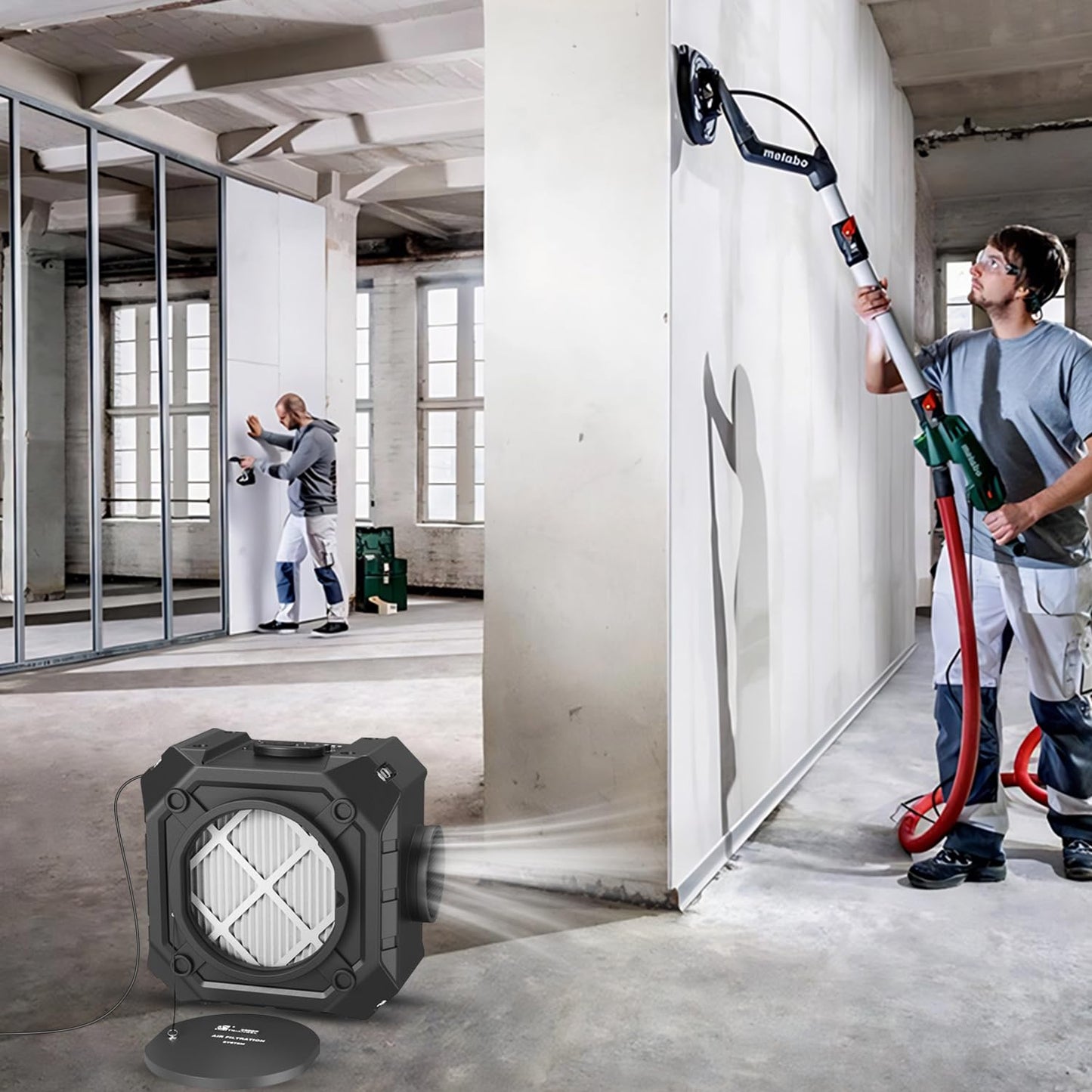 Air Scrubber HEPA Stackable Negative Air Machine for Industrial and Commercial