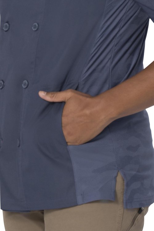 Chef Works Men's Mojave Short Sleeve Chef Coat