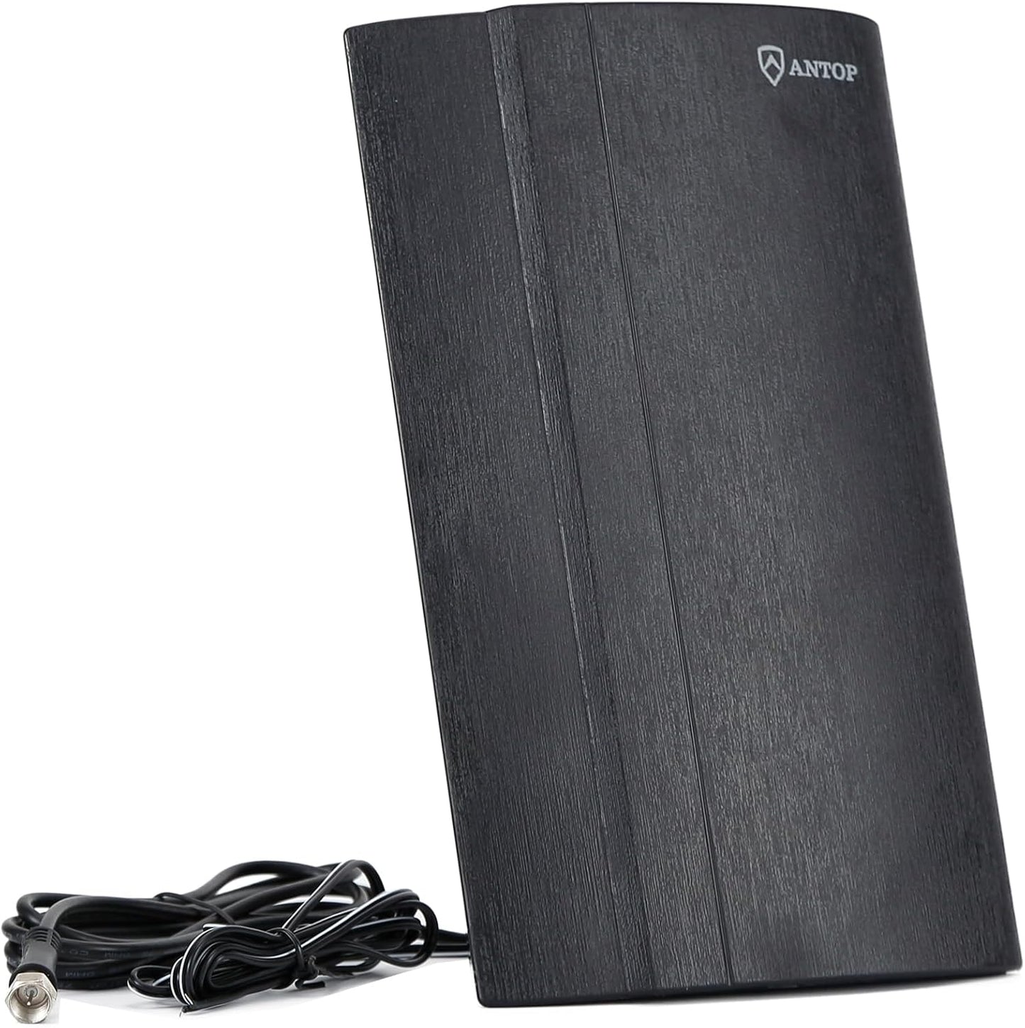 AntennaMastsRus Digital Amplified AM/FM Radio Antenna Indoor for Universal Stereo Radio Audio Signal RF Broadcast