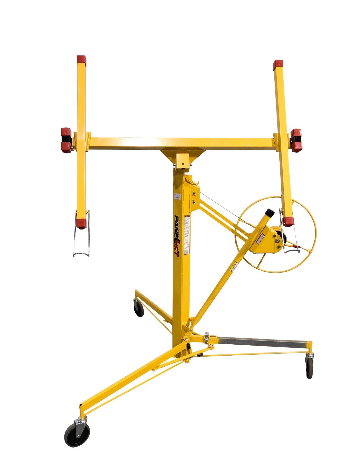 PANELLIFT Drywall Lift Model 125, Yellow & 117 Drywall Lift Storage Dolly, Yellow