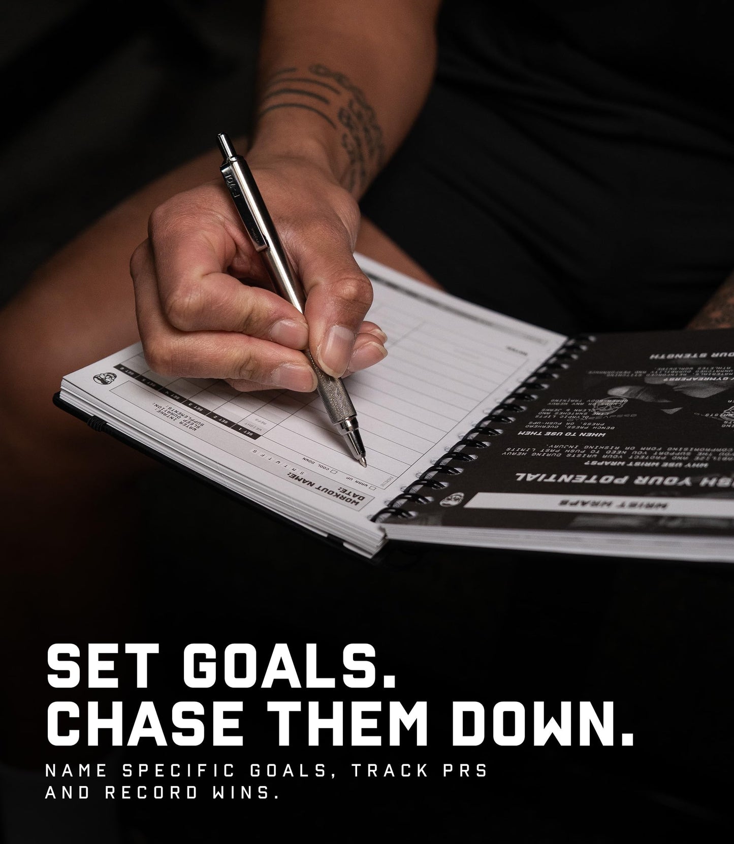Gymreapers Workout Journal For Men & Women – Fitness Journal To Track Weight Loss, Muscle Gain, Gym Exercise & Bodybuilding Progress – Fitness Planner Log Book With Calendar To Achieve Wellness Goals