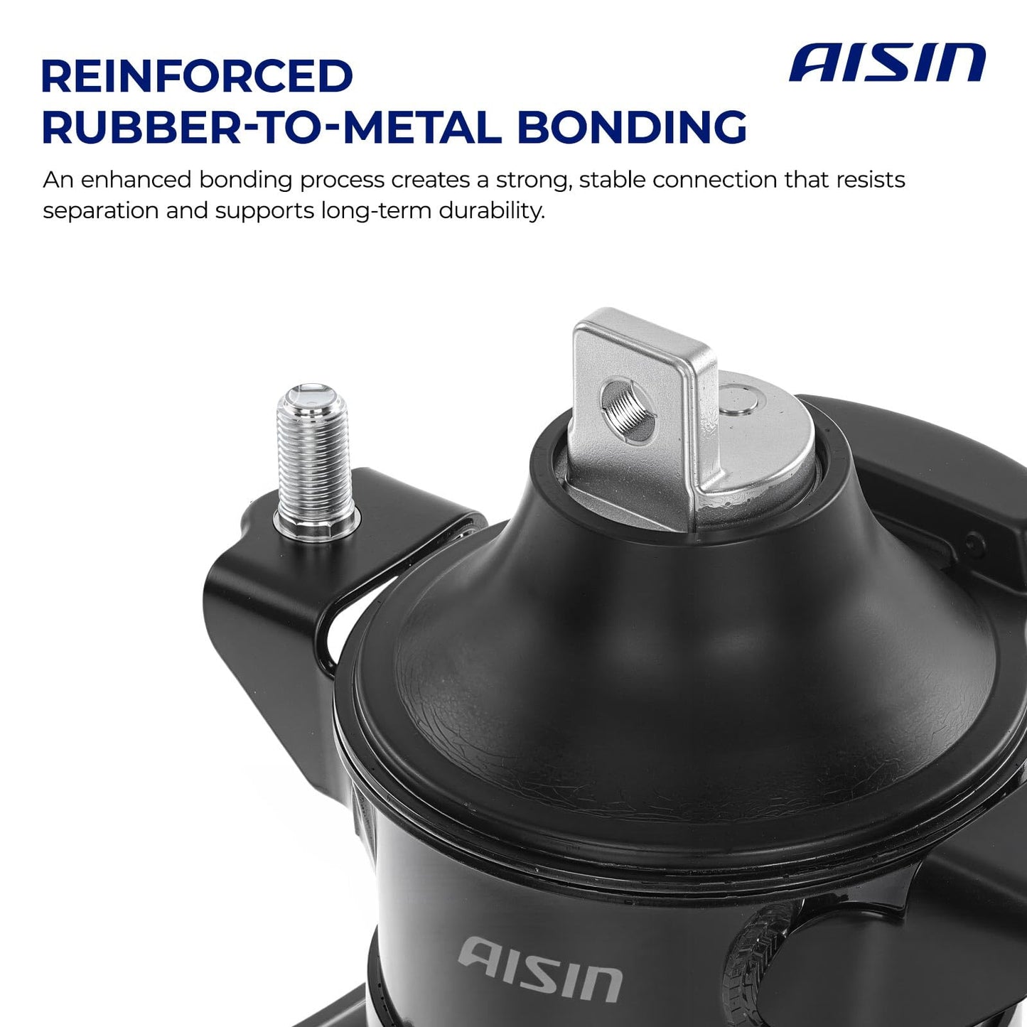AISIN AFTERMARKET EMTGM-20710 3Pcs Engine Motor & Manual Transmission Mount Set - Compatible with Chevrolet Sonic 2014-2019 - L4 1.4L 1.6L 1.8L