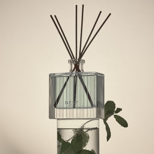 NEST New York Reed Diffuser Liquid Refill, Wild Mint & Eucalyptus - 5.9 fl oz - Fragrance for Up to 90 Days - Flame Free