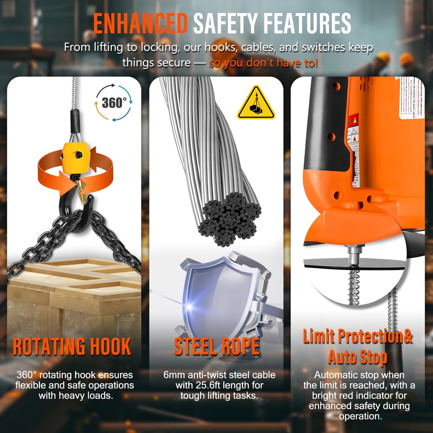 YATOINTO 2 in 1 Electric Hoist Winch, 1100lbs Portable Electric Power Winch w/Wire Remote Control, 110V Electric Hoist Crane, Overload Protection 25ft Lifting Height for Towing