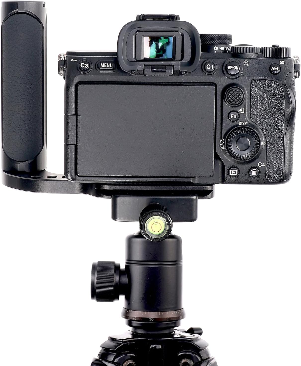 FOEASY Foto4easy Universal Camera Side Handle Grip with Arca Swiss Plate for Canon Nikon Sony Fujifilm DSLR Camera