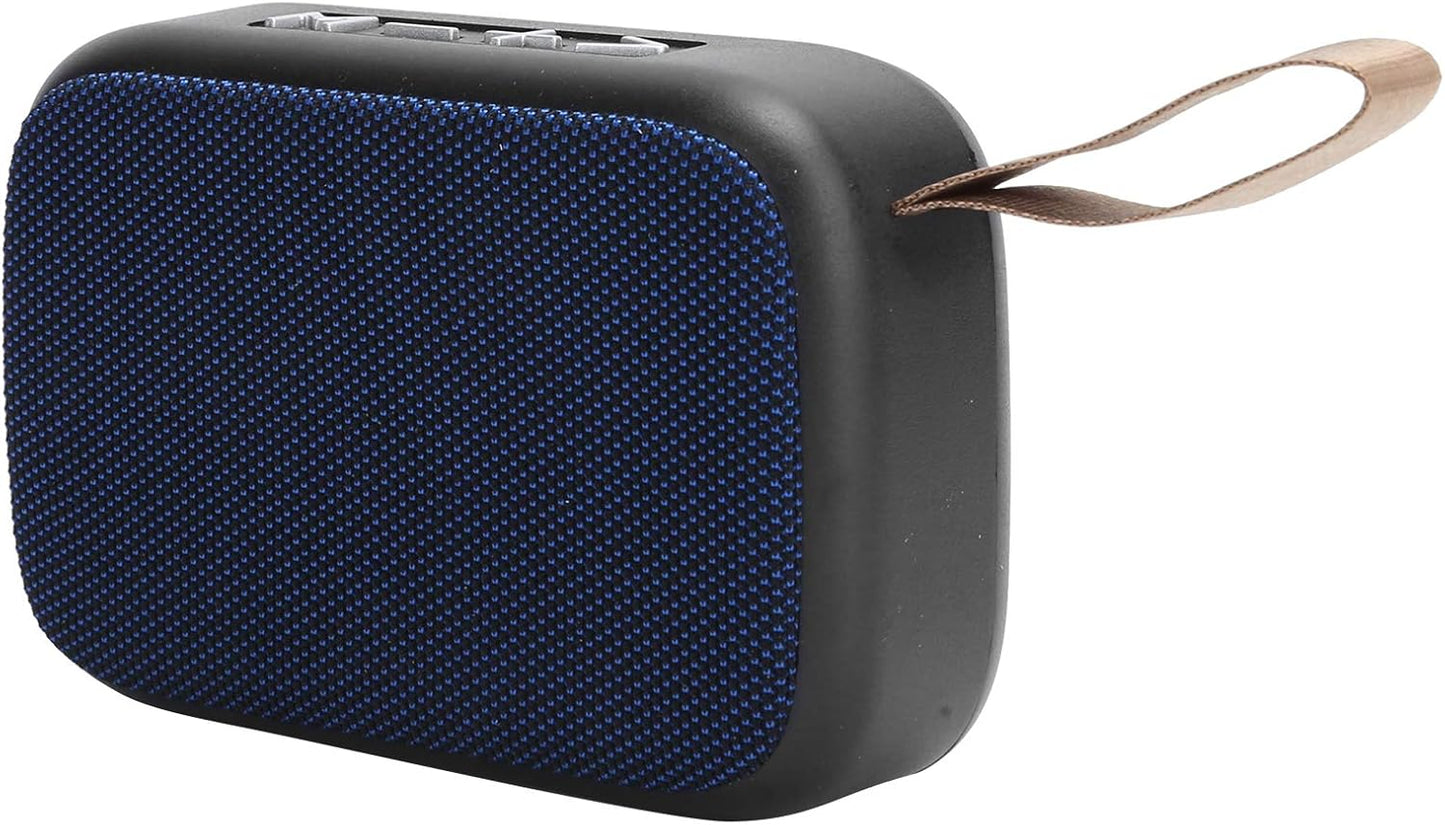 Dilwe Bluetooth Speaker, Stereo Portable USB Mini Subwoofer with FM Radio, HiFi Sound Quality Bluetooth Speaker