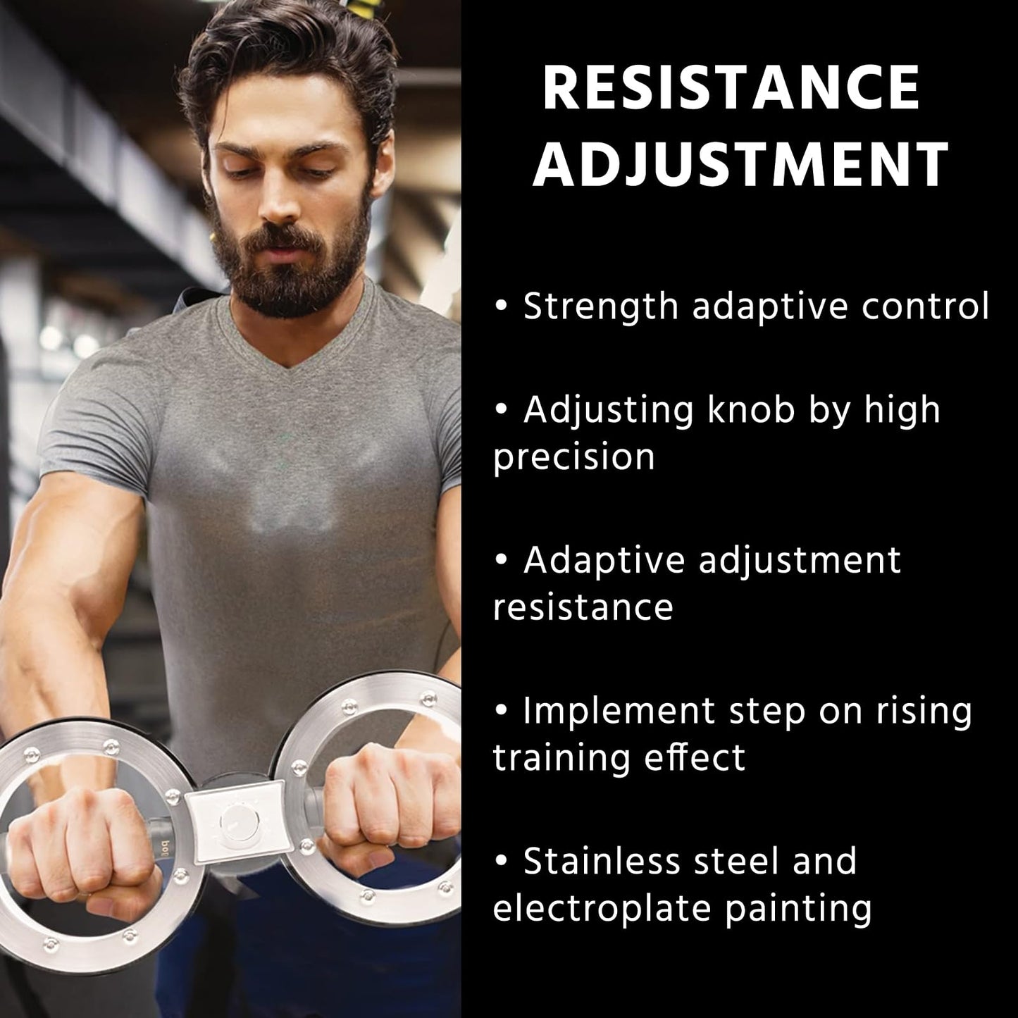 EILISON Rotating Burn Machine 12 LB, Rotating Arm Machine 360 Degree Rotating Grips, Multifunctional Spinning Burn Rotator Machine for Forearm Trainer, Boxing, Workouts