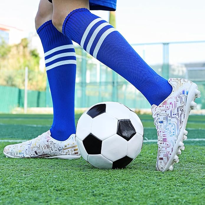Unisex Low Top AG Sports Soccer Cleats Training Shoes Non-Slip Wear Resistant Football Shoes