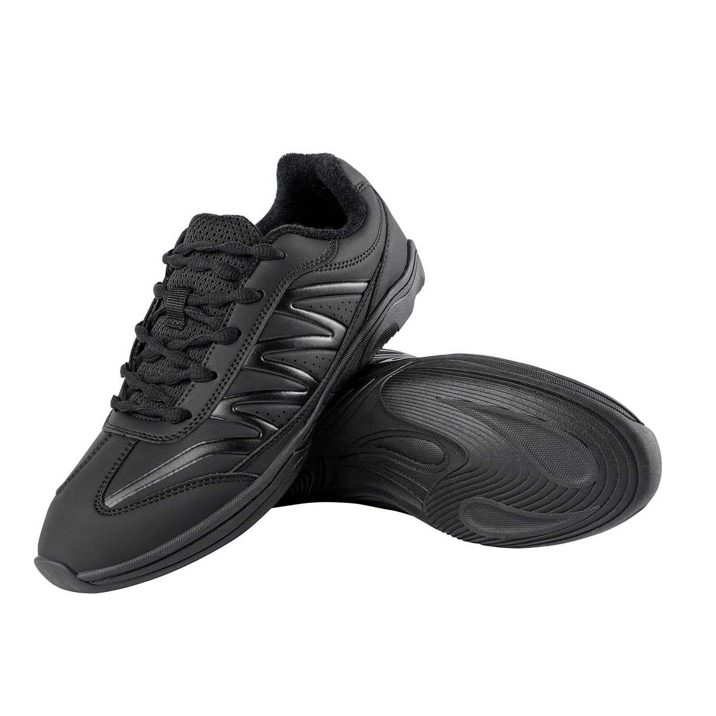 TAILORIA Cheer Shoes Girls-White & Black Cheerleading Dance Sneakers for Competition Sport Training