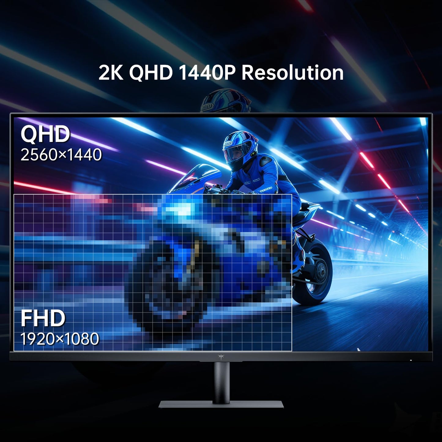 KTC 32 Inch 2K Monitor 120Hz, 1440P IPS Computer Monitor, Frameless QHD PC Monitor for Office & Gaming, Eye Care, G-Sync/FreeSync, 109% sRGB, HDR, HDMI/DP, Tilt Adjustable, VESA Mountable, H32T13