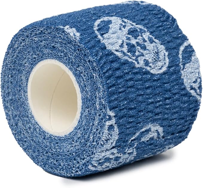 Gymreapers Hook Grip Weightlifting Tape (3 Pack) Premium Adhesive Thumb Skull Tape for Finger Protection, Powerlifting, Exercise & Cross Training - Athletic Sweat Proof Tape