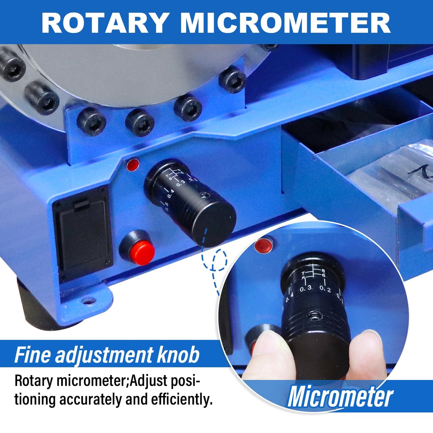 LABFENG Pneumatic Hydraulic Crimper with 8 Dies, 40MPa High Pressure, for Hose and Pipe Assembly,0.24"-1" Crimp Range