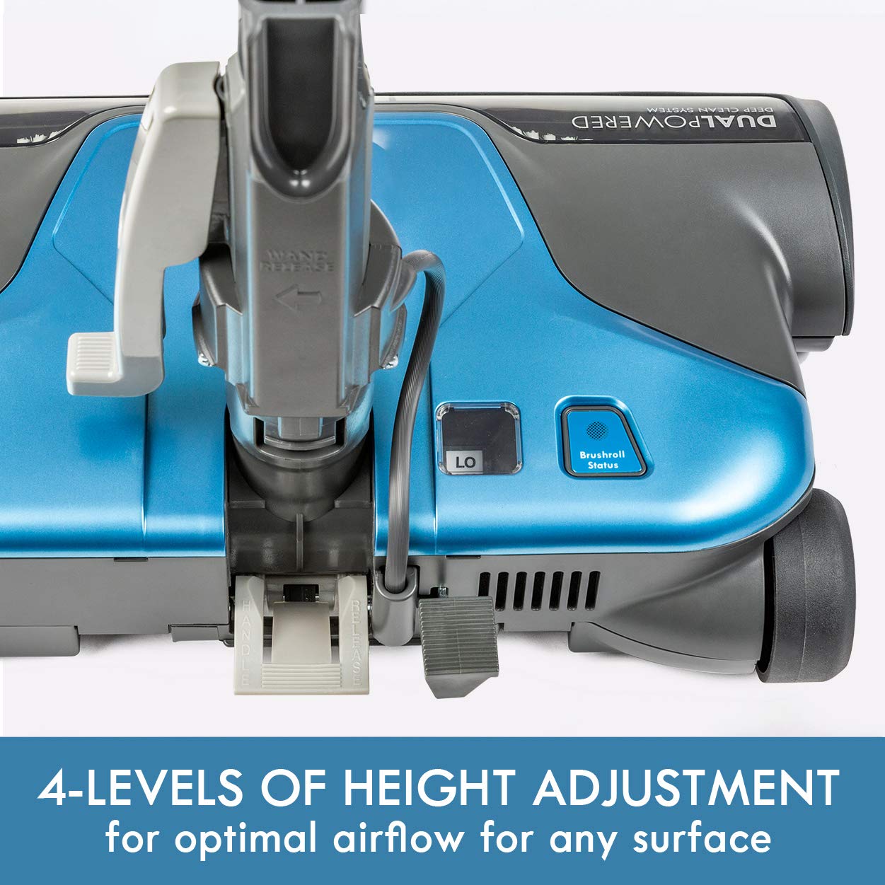 Kenmore BC3005 Pet Friendly Lightweight Bagged Canister Vacuum Cleaner with Extended Telescoping Wand, HEPA, 2 Motors, Retractable Cord, and 4 Cleaning Tools, Blue