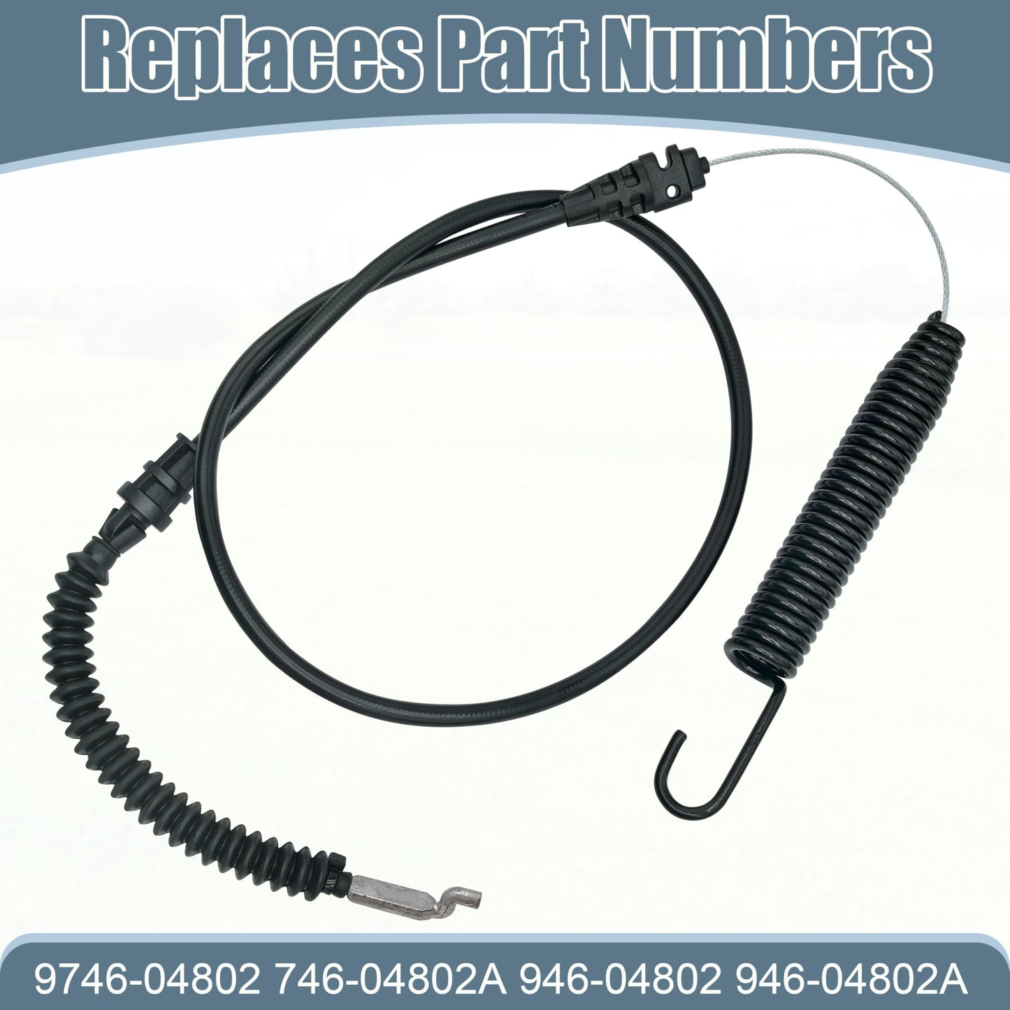 ZHNsaty 946-04802A PTO Cable Rider 746-04802A Fits MTD Troy-Bilt Cub-Cadet Craftsman Lawn Mower