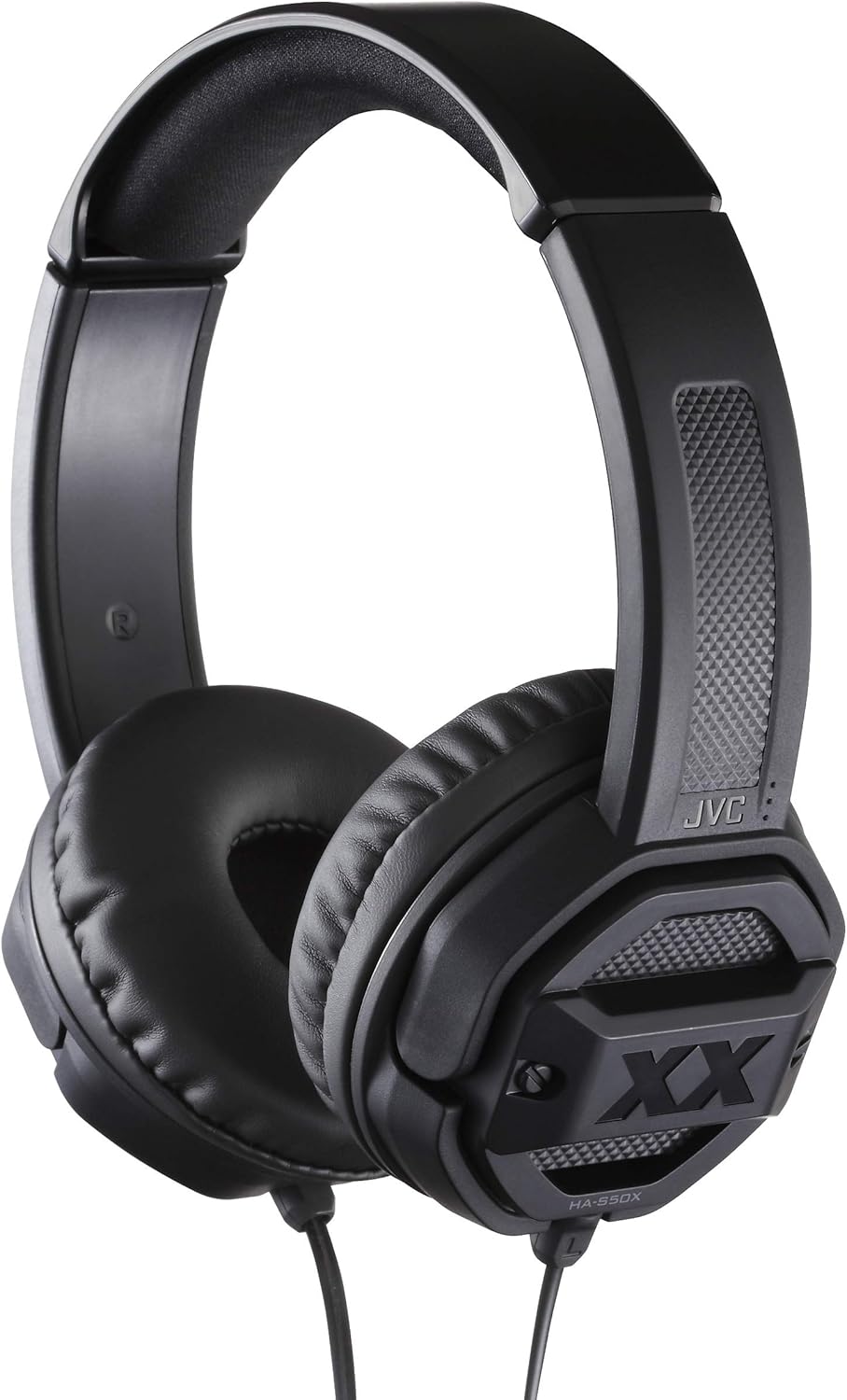 HAS50X 40mm JVC XX On-Ear Headphones with Powerful Bass, Dual Exteme Bass Ports, Driver Unit