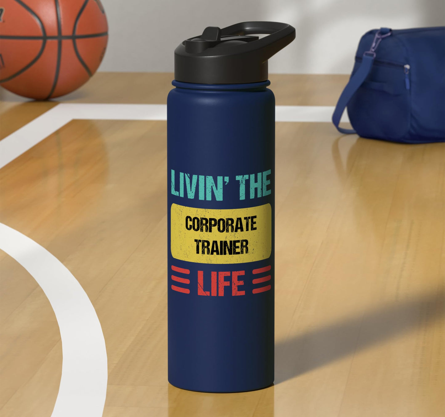 Corporate Trainer Stainless Steel Insulated Water Bottle