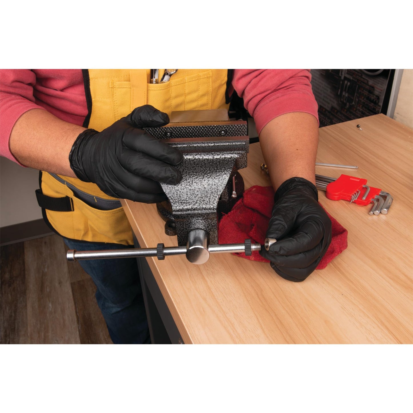 Performance Tool MV6 Hammer Tough 6-Inch Machinist Vise