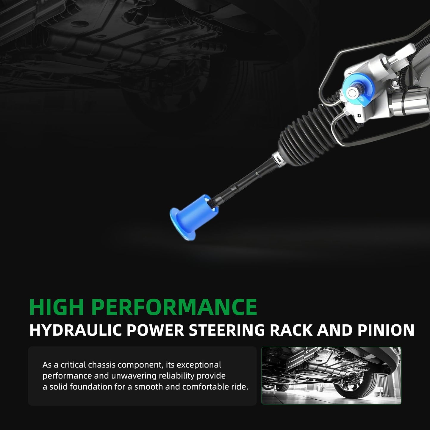 Riyhch Hydraulic Power Steering Rack and Pinion 490019N00A,Fits For Nissan Maxima 3.5L V6 2009 2010 2011 2012 2013 2014,490019N00B 26-3083E 263083 310-0209