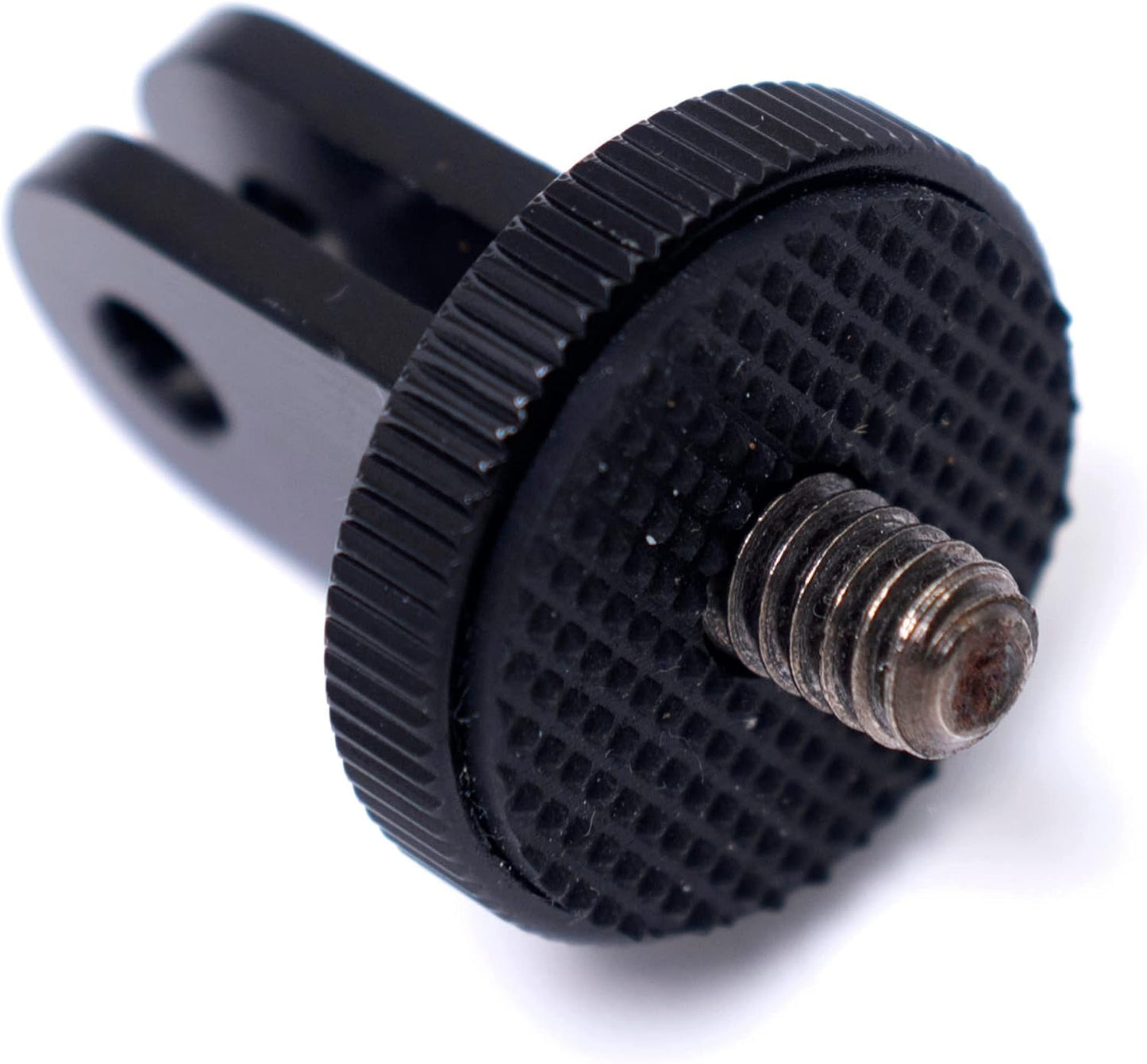 CHRONOS Black Aluminum Tripod Adapter Mount for GoPro Cameras