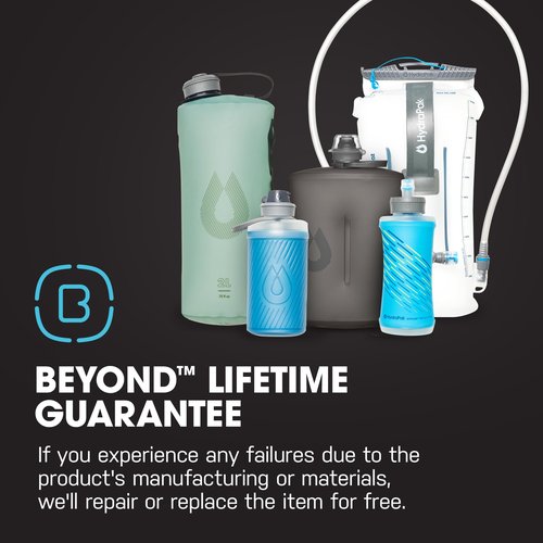 HydraPak | Polar Bottle - Polar Sport Insulated Water Bottle - BPA-Free, Sport & Bike Squeeze Bottle with Handle (Pulse Black, 700ml / 24oz)