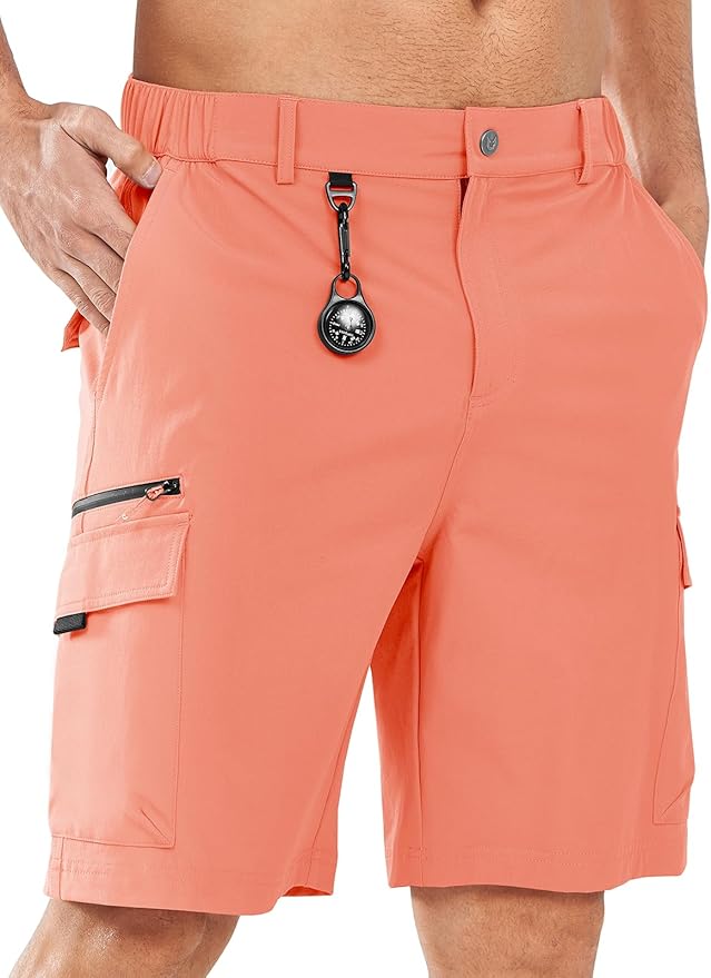 NORTHYARD Men's Cargo Hiking Shorts 9" Lightweight Outdoor Tactical Work Camping Sport Golf Casual Travel Fishing Multipocket