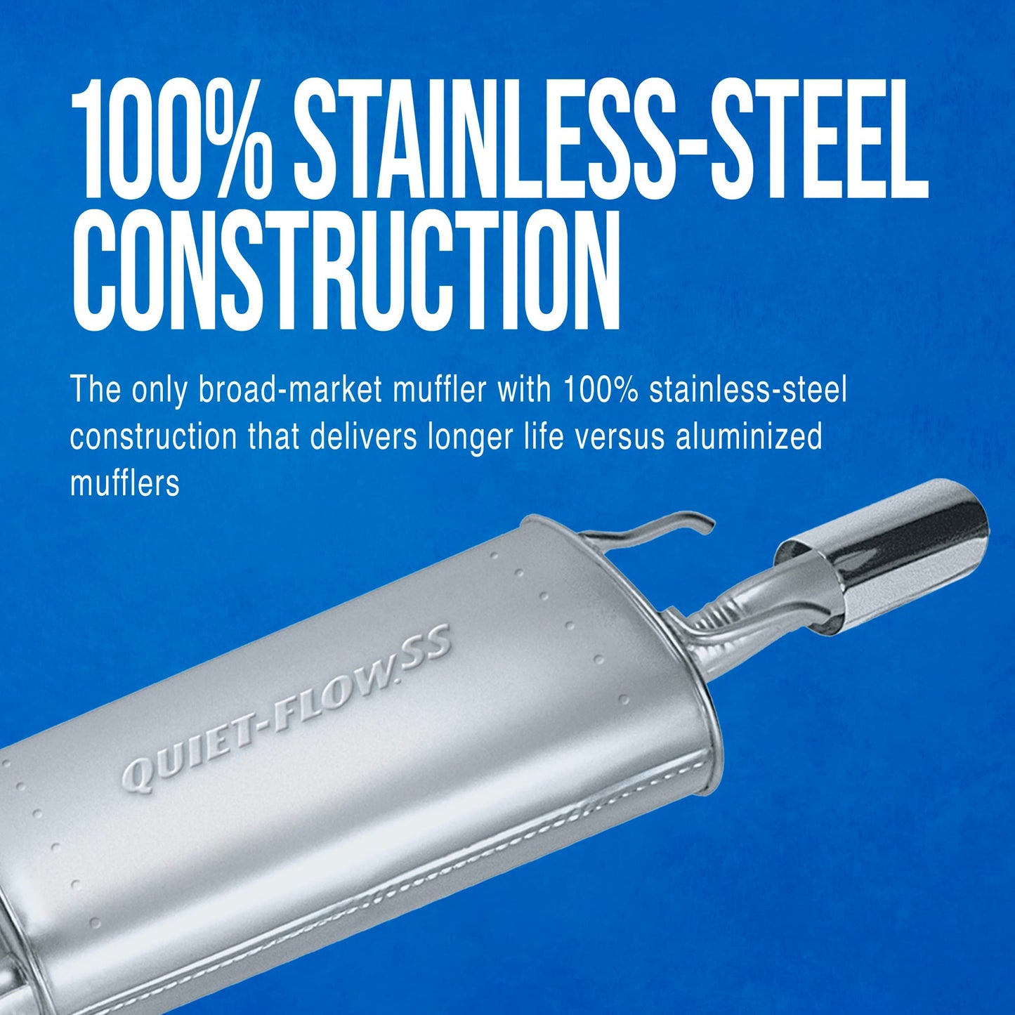 Walker Quiet-Flow SS 21244 Direct Fit Exhaust Muffler for Kia Sorento