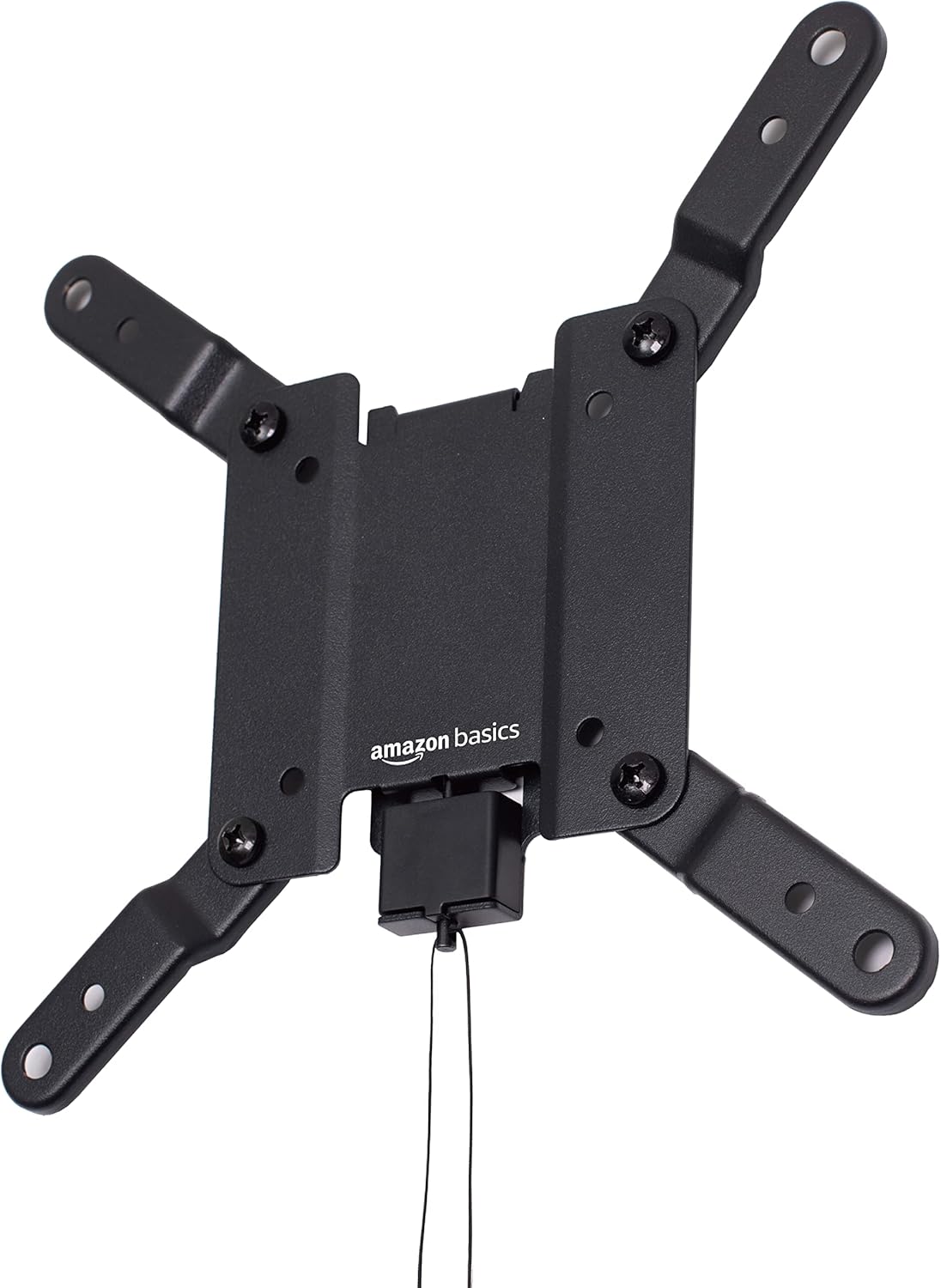 Amazon Basics 12" 40" 200x200, 40 lbs Fixed Flat TV Wall Mount, Low Profile, for to TVs, VESA Capacity