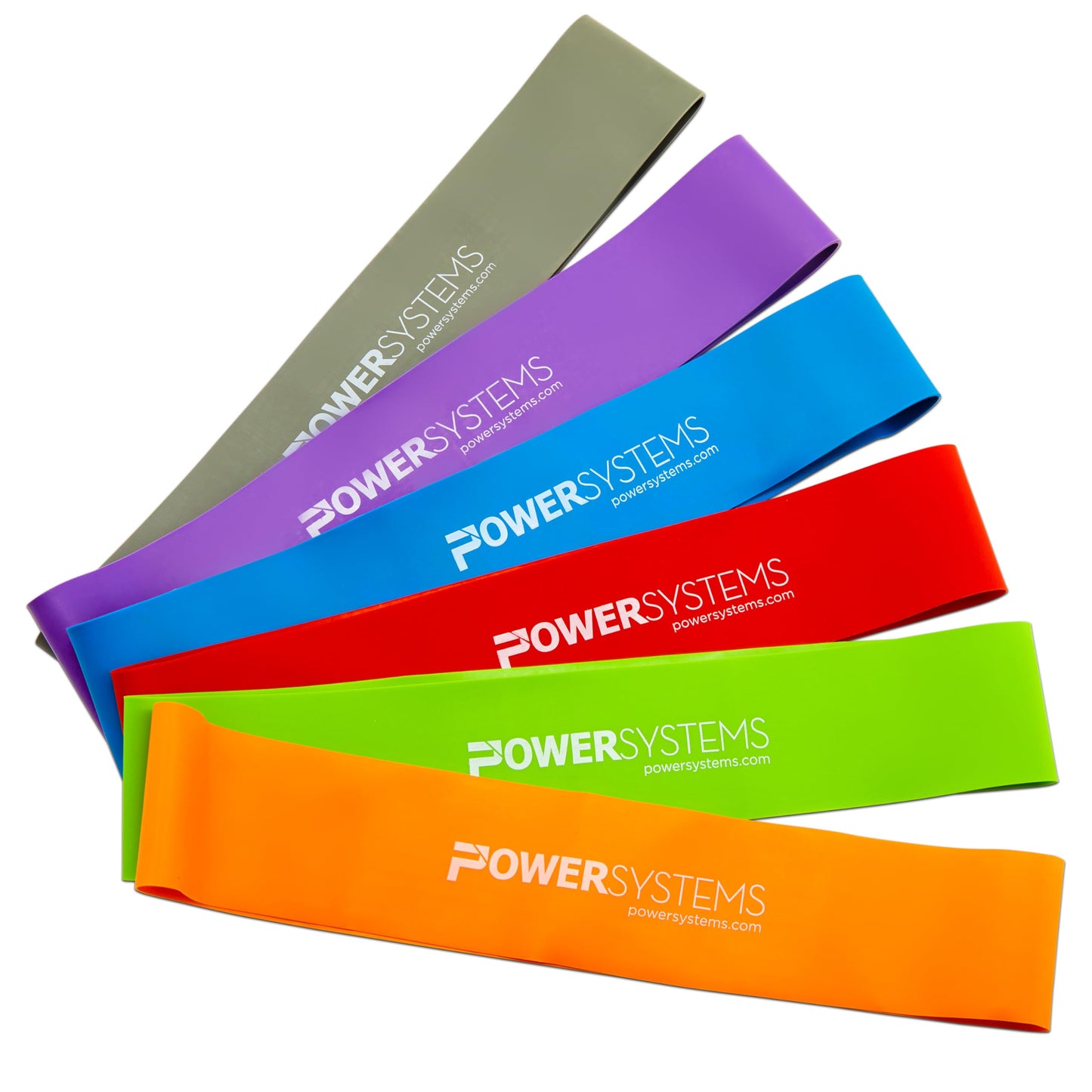 Power Systems Versa Loops, Resistance Bands for Personal Training, Ideal for Short, Limited Movements, 12" in Diameter, Green, Light Resistance, Single Unit