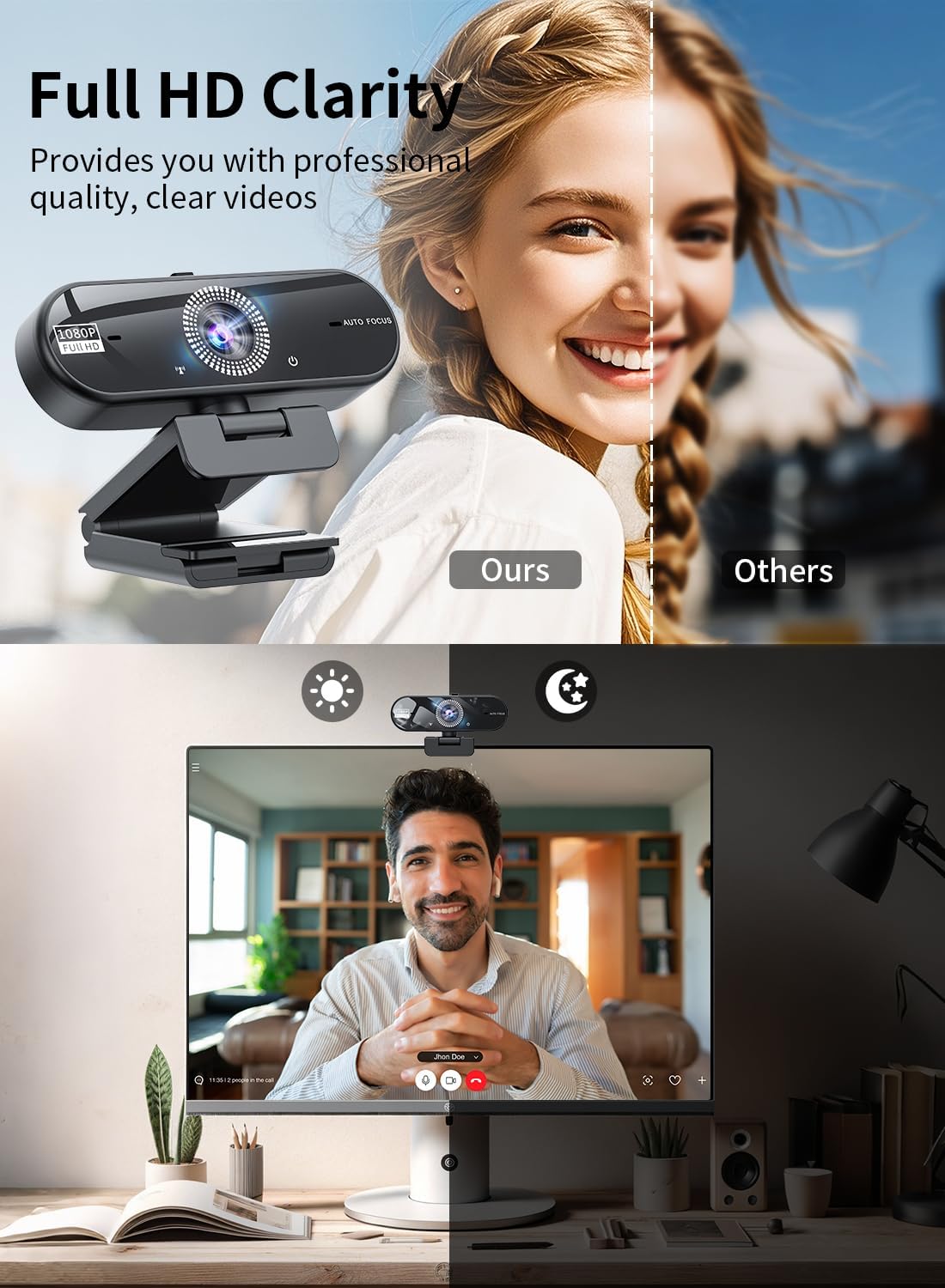 JMNGSHU Computer Web Camera