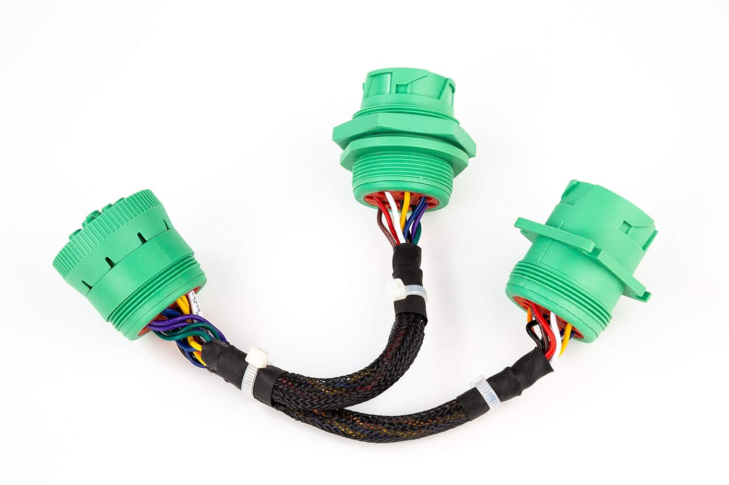 TYPE2 J939 9pin YPP SAE Splitter Y Cable Data Power Extension Cable for Truck ELD GPS Tracker Diagnostic Tools