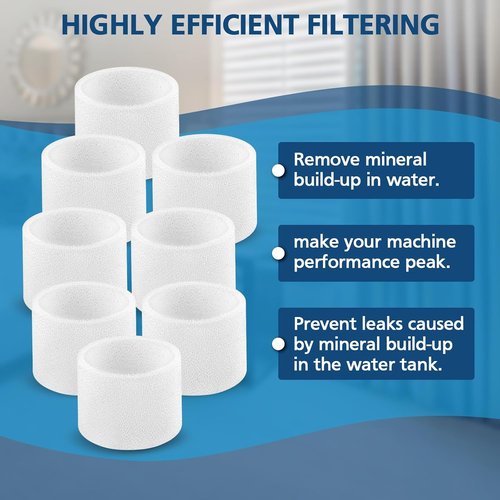 LEVOIT Humidifier Replacement Filters - 30-Pack for Classic160, Dual150, Dual200S, Classic300(S), LV600S, OasisMist450S, Superior 6000S