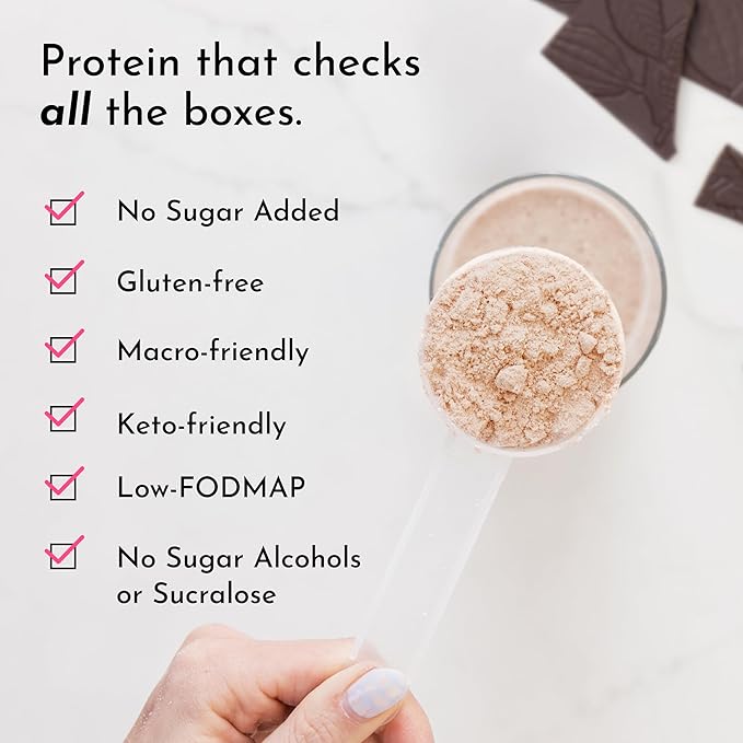 JUST INGREDIENTS Coconut Chocolate Protein Powder ??30-Serving Blend with 100% Grass-Fed Whey & Organic Plant Proteins ??Creamy Coconut Cocoa Flavor ??Supports Muscle Recovery, Energy*