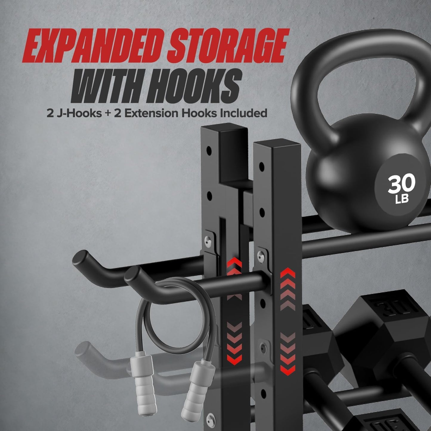 3-Tier Dumbbell Rack Stand Only, Weight Rack for Home Gym Dumbbells, Adjustable Height, Compact Design, 1000LB Capacity Dumbbell Storage for Home Use