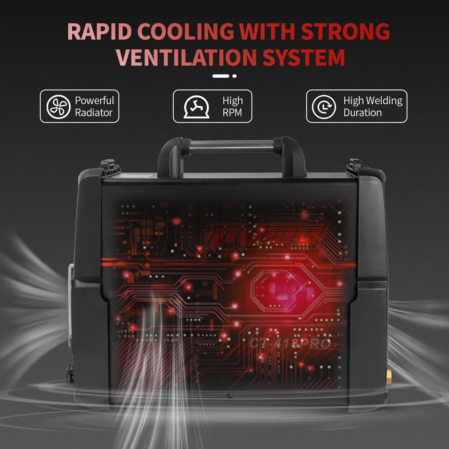 PUWU Plasma Cutter Welder Combo Gas MIG/Gasless MIG/HF TIG/Stick/CUT 5 in 1 Aluminum Welding Machine with 110V/220V Dual Voltage Multi Process Welder