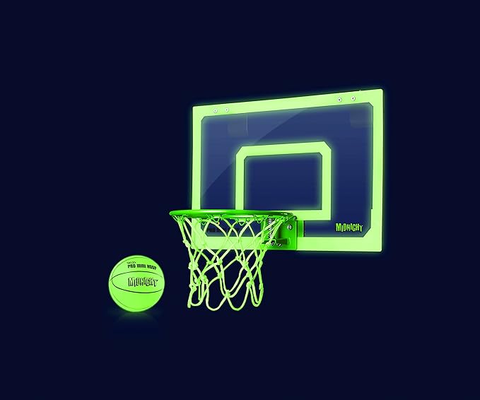 SKLZ Pro Mini Indoor Basketball Hoop - Over The Door ??Portable - Great For Home, Dorms, Offices, and Gifts