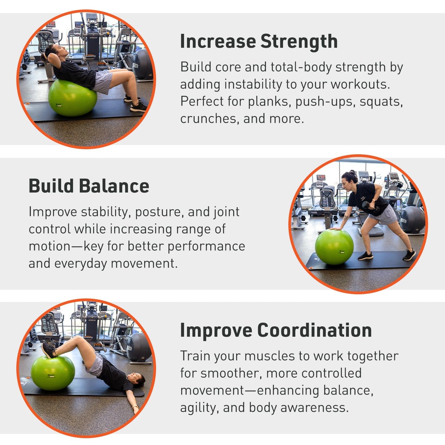 Body Sport Exercise Ball with Pump for Home Gym Balance Stability, Pilates, Core Strength, Stretching, Yoga, Fitness Facilities, Desk Chairs Teal 85cm