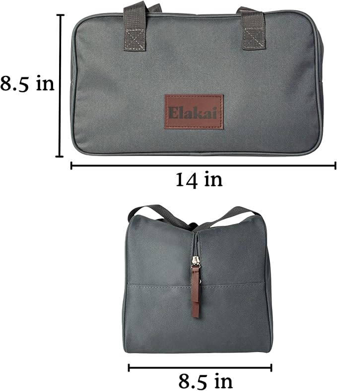 Elakai Outdoor Backyard Travel Games For Adults Cornhole Accessories Bags Carrier
