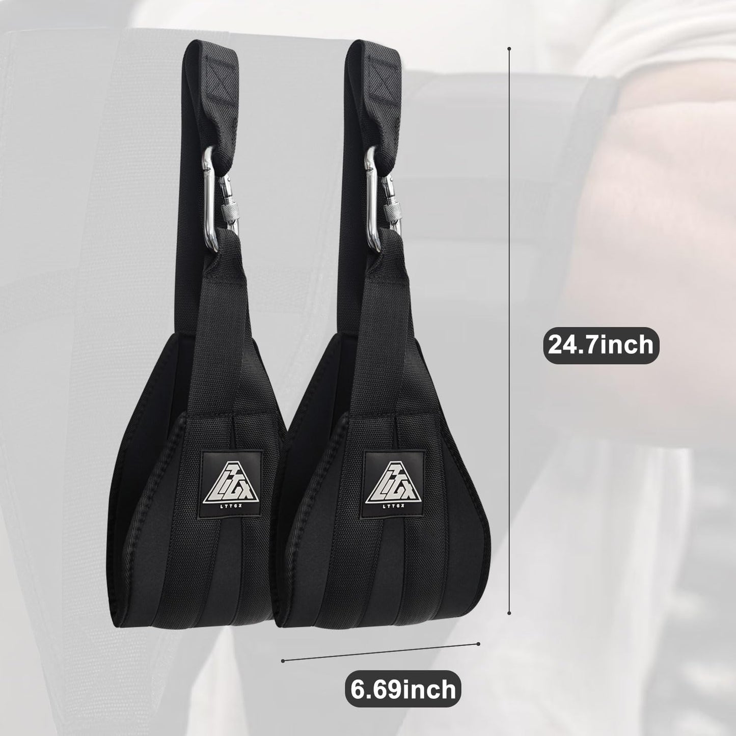 Ab Straps for Pull Up Bar: Hanging Abdominal Ab Sling Straps for Arm Pull up Workout Support for Training Knee and Leg Raises at Home & Gym
