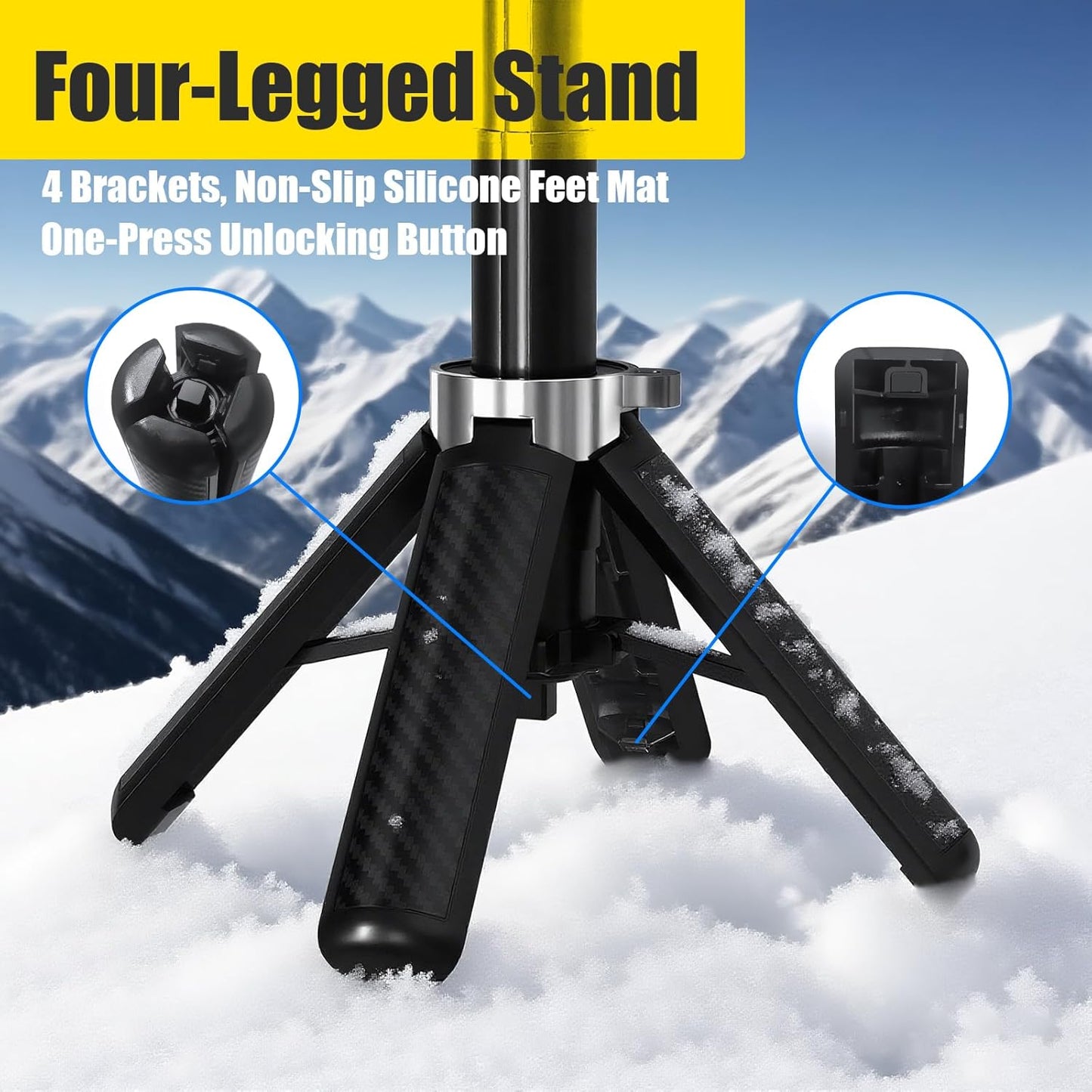 BOKKY 4-in-1 360 Magnetic Selfie Stick Tripod Rotation, Bluetooth Remote, Compact Travel Vlog Phone Holder for iPhone