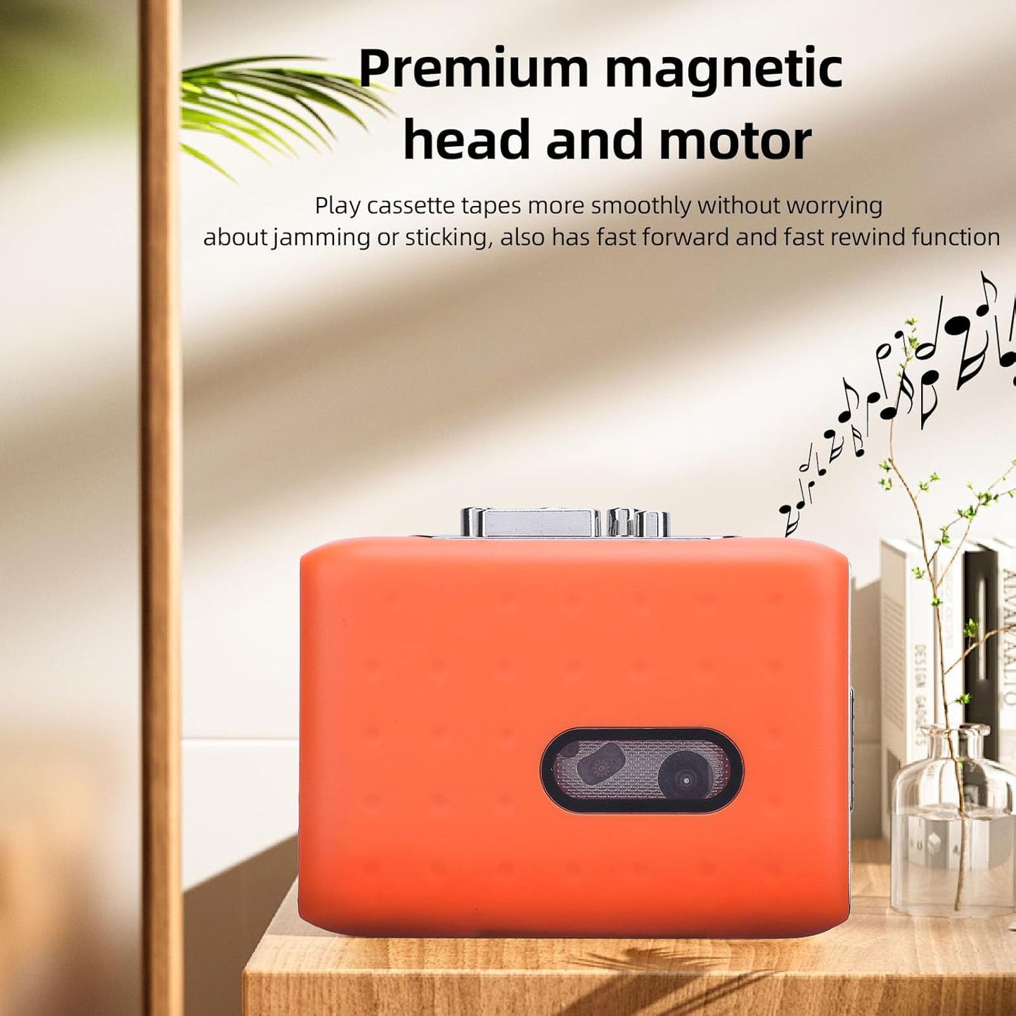 Cassette Cassette MP3 Cassette Cassette Tape Player, USB C to Digital Converter Portable Player Tape Recorder