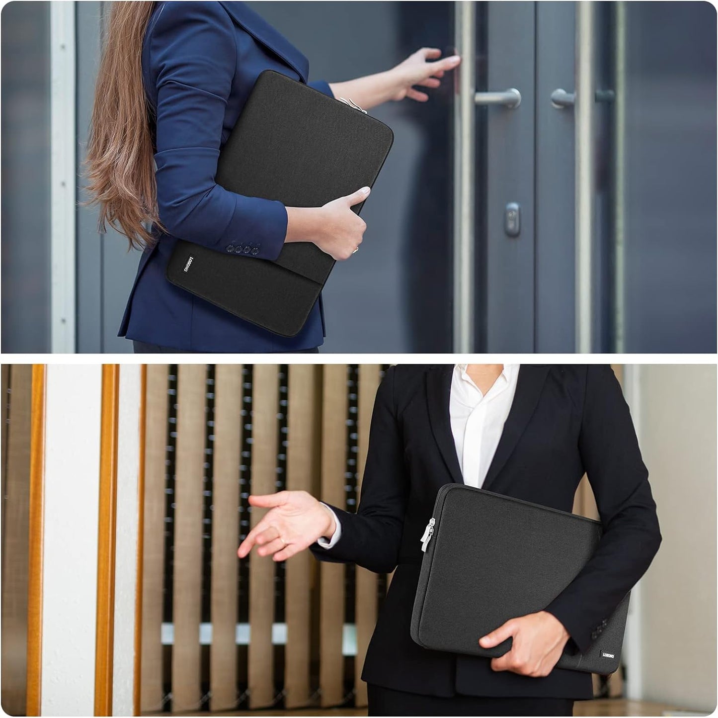 Losong 15.6 Inch, 16.1/15.6 Size-15.3"x9.8" Portable Monitor Case Protective Carrying Sleeve for Most in Monitors
