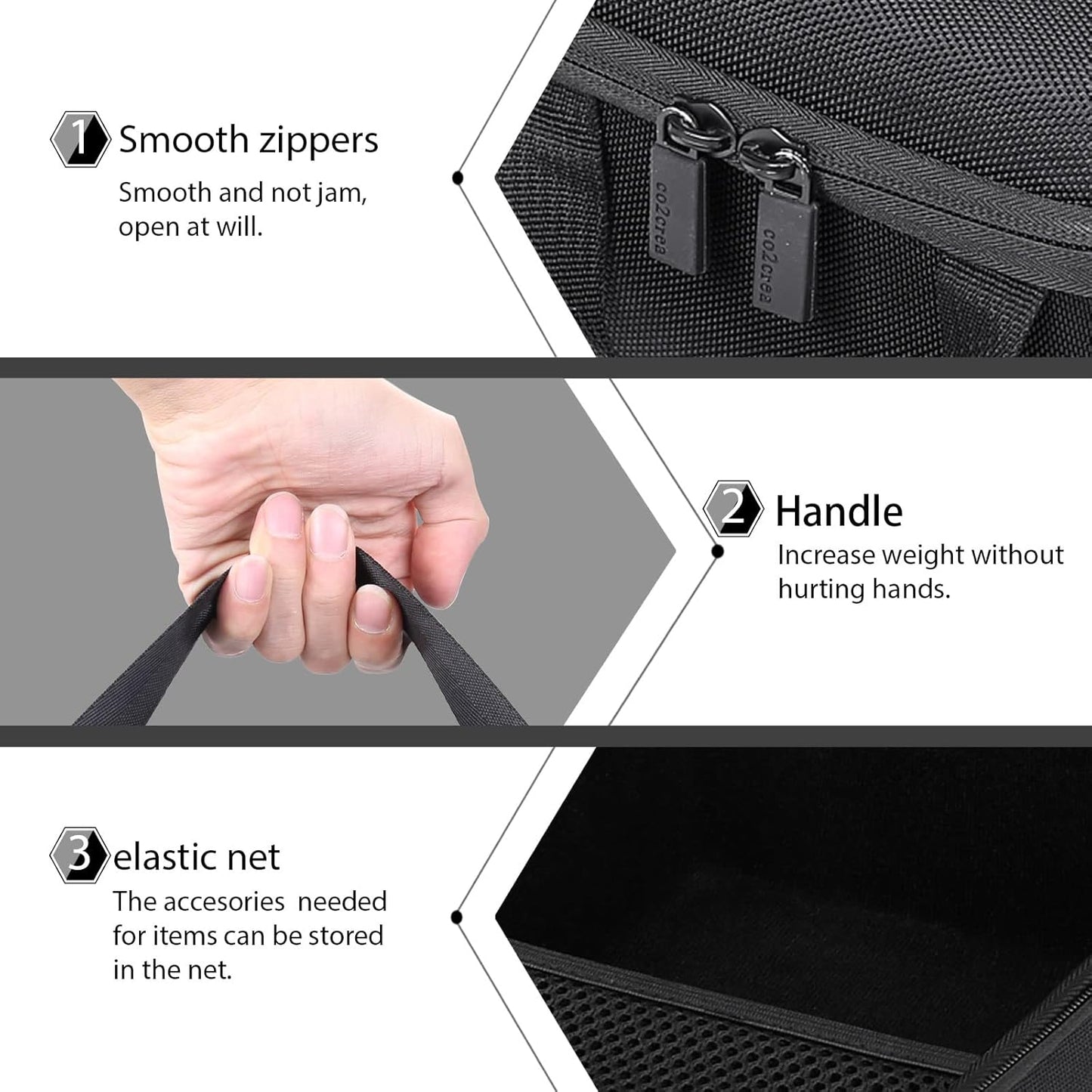 co2CREA X-H2S X-H2 Hard Travel Case Replacement for Fujifilm Mirrorless Camera