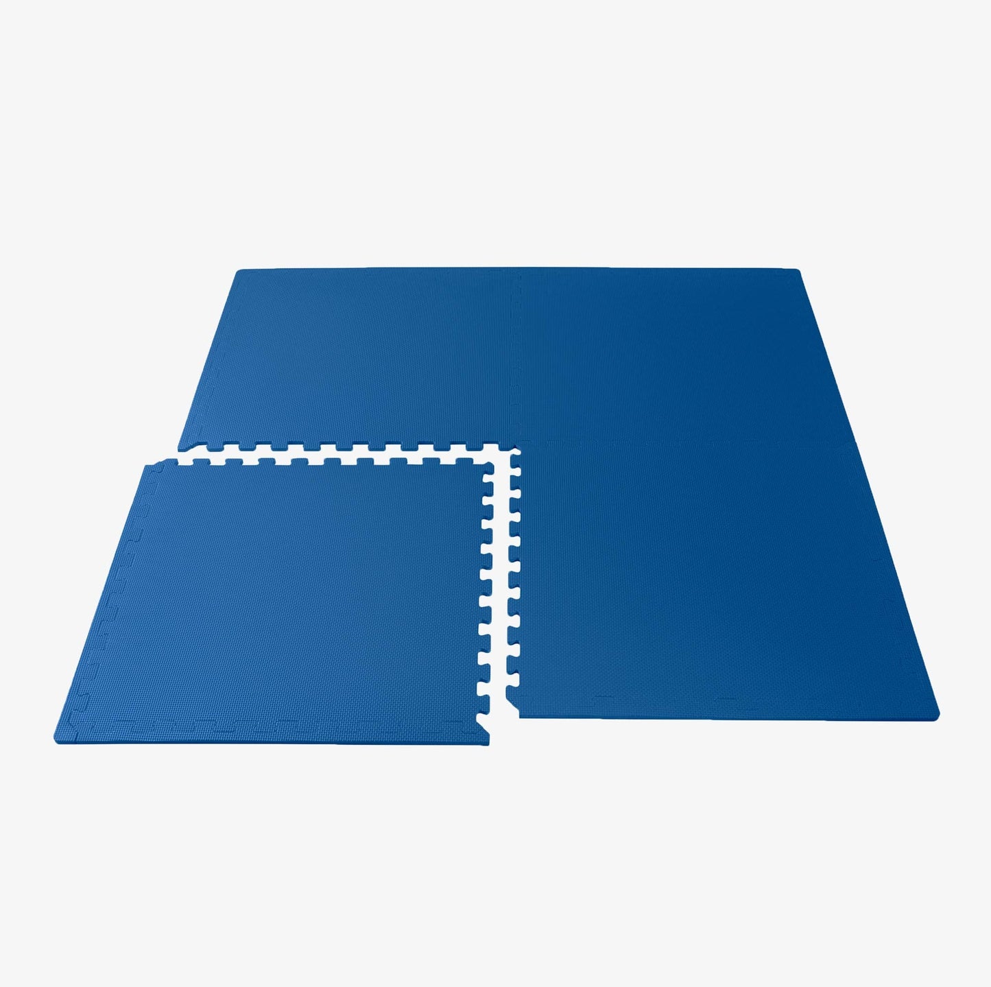 We Sell Mats 1/2 Inch Thickness Multipurpose EVA Foam Floor Tiles, Interlocking Floor Mat for Indoor Gym and Home Use, 24 in x 24 in, Blue, 24 Square Feet (6 Tiles)