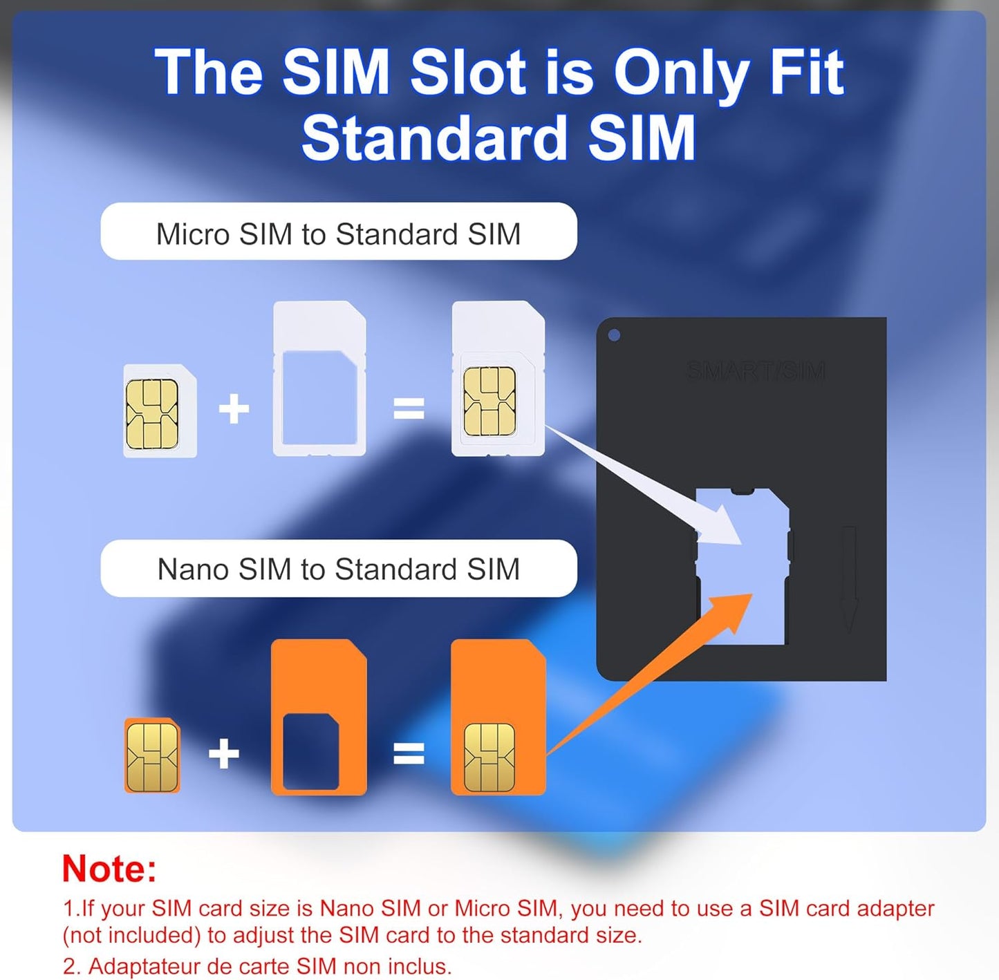 Bawanfa 7 1 SD/MMC/TF/Memory Duo/M2/IC/PIV/Chip/Smart SIM Card Adapter - CAC Reader Military and Memory Card Adapter
