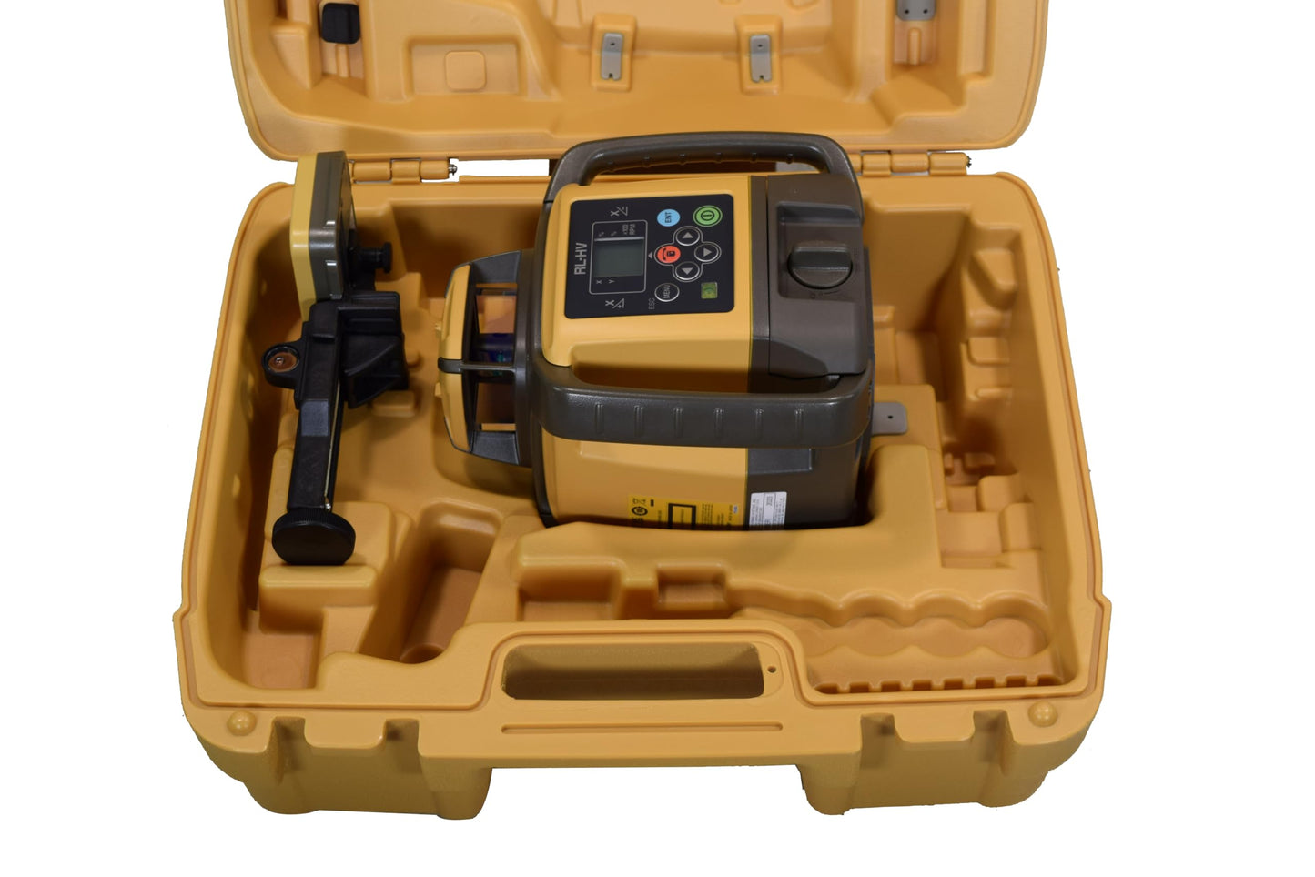 Topcon RL-HV2S Class 1 Multi-Purpose Self-Leveling Dual Grade Construction Rotary Line Laser Kit with LS-80X Laser Receiver & Tool Case (1051612-21)