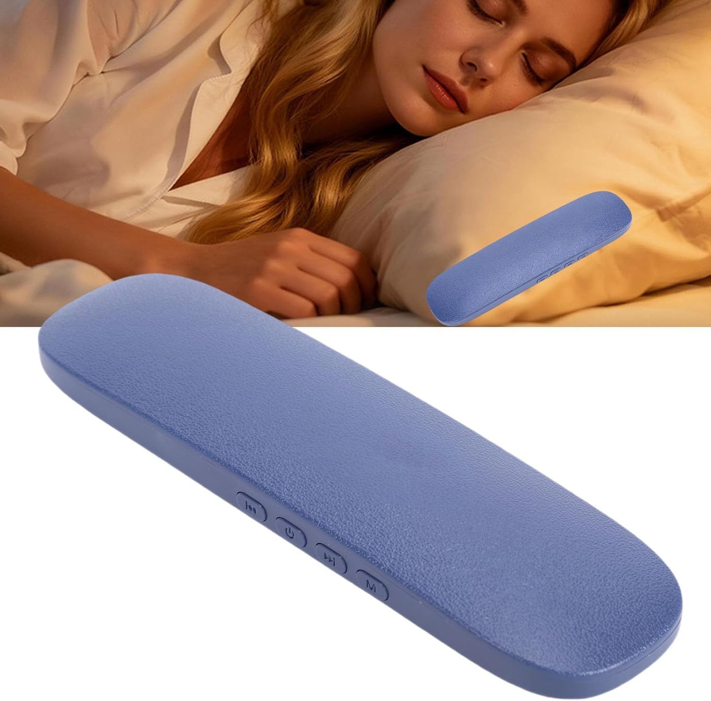 YUEHISY 5.4 30/60min Portable White Noise Sleep Speaker, Bluetooth Pillow Speaker for Sleeping, HiFi Sound Machine