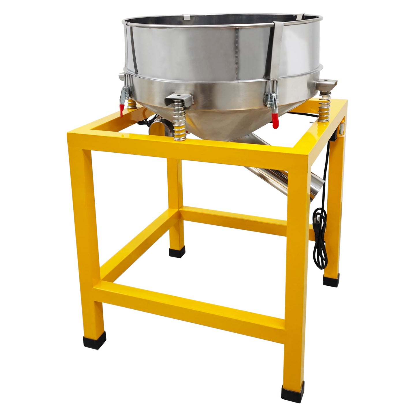 TECHTONGDA Stainless Steel Powder Vibrating Sieve Electric Screen Shaker Machine Diameter 19.6inch with 26 mesh