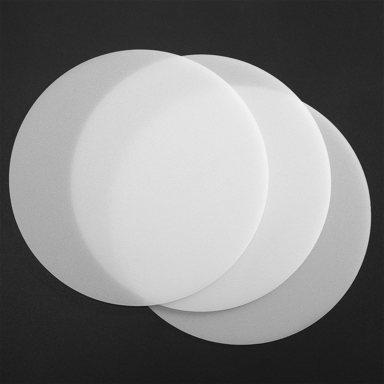 5.3 Inch 6 5 Inch TEHAUX Lamp Shade Diffuser Disc Pcs, Anti Glare Acrylic Light Diffuser Sheet for Pendant Lights