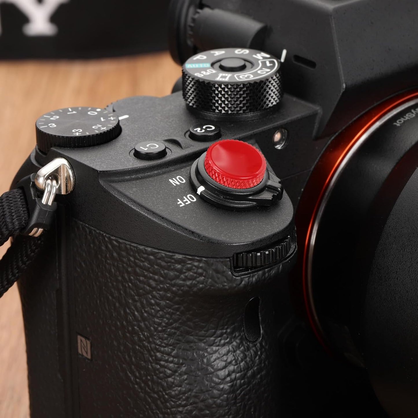 2 Pack 12mm PATIKIL Camera Shutter Button, Concave Surface Shutter Release Buttons Pure Copper Camera Button for Nikon